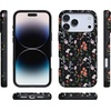 image:imageCasely iPhone 17 Pro Max Case  Midnight Onyx  Black Shimmer  Bold Protective Design  Compatible with MagSafeSecret Garden  Mixed Floral