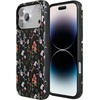 image:imageCasely iPhone 17 Pro Max Case  Midnight Onyx  Black Shimmer  Bold Protective Design  Compatible with MagSafeSecret Garden  Mixed Floral