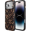 image:imageCasely iPhone 17 Pro Max Case  Midnight Onyx  Black Shimmer  Bold Protective Design  Compatible with MagSafeShell Shocked  Tortoise Print