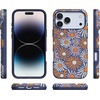 image:imageCasely iPhone 17 Pro Max Case  Midnight Onyx  Black Shimmer  Bold Protective Design  Compatible with MagSafeSpring Forward  Daisy Floral