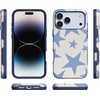 image:imageCasely iPhone 17 Pro Max Case  Midnight Onyx  Black Shimmer  Bold Protective Design  Compatible with MagSafeStars Align  Blue  White Stars