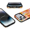 image:imageCasely iPhone 17 Pro Max Case  Midnight Onyx  Black Shimmer  Bold Protective Design  Compatible with MagSafeTropical Color Splash  Abstract Retro