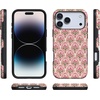 image:imageCasely iPhone 17 Pro Max Case  Midnight Onyx  Black Shimmer  Bold Protective Design  Compatible with MagSafeTulip Tapestry  Jenna Palek x Casely