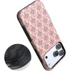 image:imageCasely iPhone 17 Pro Max Case  Midnight Onyx  Black Shimmer  Bold Protective Design  Compatible with MagSafeTulip Tapestry  Jenna Palek x Casely