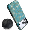 image:imageCasely iPhone 17 Pro Max Case  Midnight Onyx  Black Shimmer  Bold Protective Design  Compatible with MagSafeVan Gogh  Almond Blossom Floral