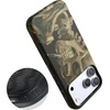 image:imageCasely iPhone 17 Pro Max Case  Midnight Onyx  Black Shimmer  Bold Protective Design  Compatible with MagSafeVan Gogh  Skull of a Skeleton with Burning Cig