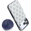 image:imageCasely iPhone 17 Pro Max Case  Midnight Onyx  Black Shimmer  Bold Protective Design  Compatible with MagSafeVintage Garden  Blue Hydrangea