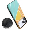 image:imageCasely iPhone 17 Pro Max Case  Midnight Onyx  Black Shimmer  Bold Protective Design  Compatible with MagSafeWaves  Rays  Sunshine