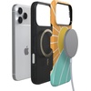 image:imageCasely iPhone 17 Pro Max Case  Midnight Onyx  Black Shimmer  Bold Protective Design  Compatible with MagSafeWaves  Rays  Sunshine