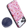 image:imageCasely iPhone 17 Pro Max Case  Midnight Onyx  Black Shimmer  Bold Protective Design  Compatible with MagSafeXOXO  Candy Hearts