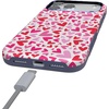 image:imageCasely iPhone 17 Pro Max Case  Midnight Onyx  Black Shimmer  Bold Protective Design  Compatible with MagSafeXOXO  Candy Hearts