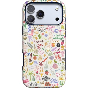 image:imageCasely iPhone 17 Pro Max Case  Midnight Onyx  Black Shimmer  Bold Protective Design  Compatible with MagSafeAll the Fun Things  Fun on Weekdays