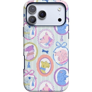 image:imageCasely iPhone 17 Pro Max Case  Midnight Onyx  Black Shimmer  Bold Protective Design  Compatible with MagSafeChateau Pups  French Dog