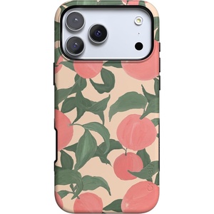 image:imageCasely iPhone 17 Pro Max Case  Midnight Onyx  Black Shimmer  Bold Protective Design  Compatible with MagSafeFeeling Peachy  Blush Vines