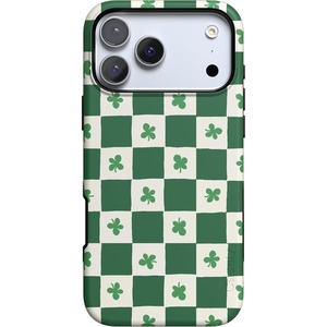 image:imageCasely iPhone 17 Pro Max Case  Midnight Onyx  Black Shimmer  Bold Protective Design  Compatible with MagSafeLucky You  Shamrock