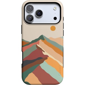 image:imageCasely iPhone 17 Pro Max Case  Midnight Onyx  Black Shimmer  Bold Protective Design  Compatible with MagSafeMagic Mountain  Colorblock