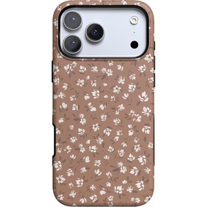 image:imageCasely iPhone 17 Pro Max Case  Midnight Onyx  Black Shimmer  Bold Protective Design  Compatible with MagSafeMocha Meadow  Tiny Flowers