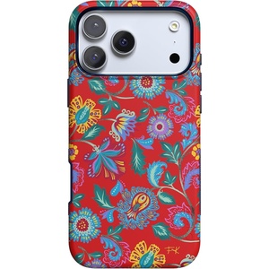 image:imageCasely iPhone 17 Pro Max Case  Midnight Onyx  Black Shimmer  Bold Protective Design  Compatible with MagSafePainted Flowers  Frida Kahlo Floral