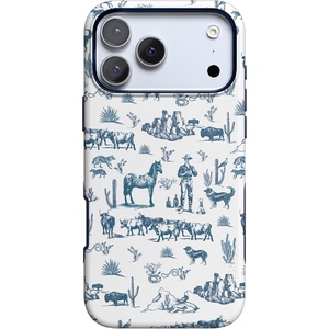 image:imageCasely iPhone 17 Pro Max Case  Midnight Onyx  Black Shimmer  Bold Protective Design  Compatible with MagSafeWild West Adventure  Desert