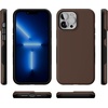 image:imageCasely iPhone 13 Pro Max Case  The Boyfriend Collection  Espresso Brown  Bold Protective Design  MagSafe Compatible Design