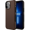 image:imageCasely iPhone 13 Pro Max Case  The Boyfriend Collection  Espresso Brown  Bold Protective Design  MagSafe Compatible Design