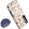 image:imageCasely Galaxy S25 Plus Case  On the Dot  Yellow Polka Dot  Bold Protective Design  Compatible with MagSafeGarden Party  Mushroom Floral