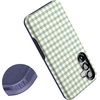 image:imageCasely Galaxy S25 Plus Case  On the Dot  Yellow Polka Dot  Bold Protective Design  Compatible with MagSafePastel Picnic  Blue  Green Gingham