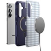 image:imageCasely Galaxy S25 Plus Case  On the Dot  Yellow Polka Dot  Bold Protective Design  Compatible with MagSafePastel Picnic  Blue Gingham