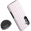 image:imageCasely Galaxy S25 Plus Case  On the Dot  Yellow Polka Dot  Bold Protective Design  Compatible with MagSafeSunday Best  Pink Stripes