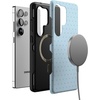 image:imageCasely Galaxy S25 Plus Case  Sweet Jam  Purple Gingham  Bold Protective Design  Compatible with MagSafeOn the Dot  Blue Monochrome Polka Dot