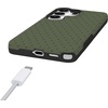 image:imageCasely Galaxy S25 Plus Case  Sweet Jam  Purple Gingham  Bold Protective Design  Compatible with MagSafeOn the Dot  Olive Green Polka Dot