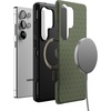 image:imageCasely Galaxy S25 Plus Case  Sweet Jam  Purple Gingham  Bold Protective Design  Compatible with MagSafeOn the Dot  Olive Green Polka Dot