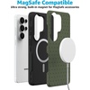image:imageCasely Galaxy S25 Plus Case  Sweet Jam  Purple Gingham  Bold Protective Design  Compatible with MagSafeOn the Dot  Olive Green Polka Dot