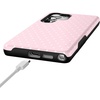 image:imageCasely Galaxy S25 Plus Case  Sweet Jam  Purple Gingham  Bold Protective Design  Compatible with MagSafeOn the Dot  Pink  White Polka Dot