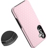 image:imageCasely Galaxy S25 Plus Case  Sweet Jam  Purple Gingham  Bold Protective Design  Compatible with MagSafeOn the Dot  Pink  White Polka Dot