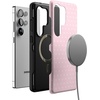 image:imageCasely Galaxy S25 Plus Case  Sweet Jam  Purple Gingham  Bold Protective Design  Compatible with MagSafeOn the Dot  Pink  White Polka Dot