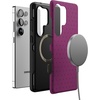 image:imageCasely Galaxy S25 Plus Case  Sweet Jam  Purple Gingham  Bold Protective Design  Compatible with MagSafeOn the Dot  Plum Polka Dot
