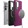 image:imageCasely Galaxy S25 Plus Case  Sweet Jam  Purple Gingham  Bold Protective Design  Compatible with MagSafeOn the Dot  Plum Polka Dot