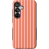 image:imageCasely Galaxy S25 Plus Case  Sweet Jam  Purple Gingham  Bold Protective Design  Compatible with MagSafePerfect Stripes  Orange  Pink Stripes