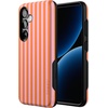 image:imageCasely Galaxy S25 Plus Case  Sweet Jam  Purple Gingham  Bold Protective Design  Compatible with MagSafePerfect Stripes  Orange  Pink Stripes
