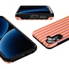 image:imageCasely Galaxy S25 Plus Case  Sweet Jam  Purple Gingham  Bold Protective Design  Compatible with MagSafePerfect Stripes  Orange  Pink Stripes