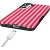 image:imageCasely Galaxy S25 Plus Case  Sweet Jam  Purple Gingham  Bold Protective Design  Compatible with MagSafePerfect Stripes  Pink Stripes