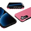 image:imageCasely Galaxy S25 Plus Case  Sweet Jam  Purple Gingham  Bold Protective Design  Compatible with MagSafePerfect Stripes  Pink Stripes
