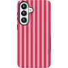 image:imageCasely Galaxy S25 Plus Case  Sweet Jam  Purple Gingham  Bold Protective Design  Compatible with MagSafePerfect Stripes  Pink Stripes
