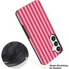 image:imageCasely Galaxy S25 Plus Case  Sweet Jam  Purple Gingham  Bold Protective Design  Compatible with MagSafePerfect Stripes  Pink Stripes