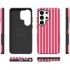 image:imageCasely Galaxy S25 Plus Case  Sweet Jam  Purple Gingham  Bold Protective Design  Compatible with MagSafePerfect Stripes  Pink Stripes