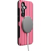 image:imageCasely Galaxy S25 Plus Case  Sweet Jam  Purple Gingham  Bold Protective Design  Compatible with MagSafePerfect Stripes  Pink Stripes