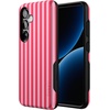 image:imageCasely Galaxy S25 Plus Case  Sweet Jam  Purple Gingham  Bold Protective Design  Compatible with MagSafePerfect Stripes  Pink Stripes