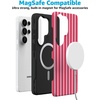 image:imageCasely Galaxy S25 Plus Case  Sweet Jam  Purple Gingham  Bold Protective Design  Compatible with MagSafePerfect Stripes  Pink Stripes