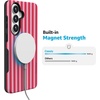 image:imageCasely Galaxy S25 Plus Case  Sweet Jam  Purple Gingham  Bold Protective Design  Compatible with MagSafePerfect Stripes  Pink Stripes